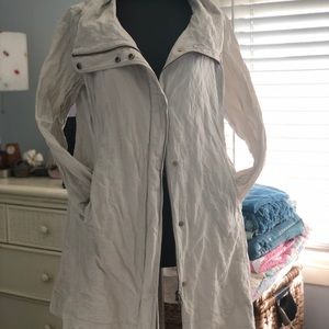 Eileen Fisher Organic Lightweight Cotton Coat